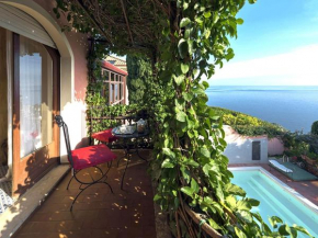 Отель Sea view villa in Taormina with private pool, Таормина